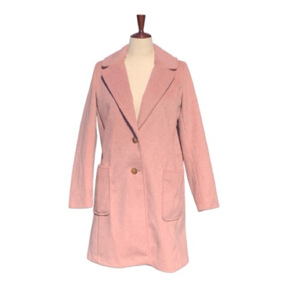 Old‎ Navy Women's Pink Soft- Brushed Over Sized Coat. Size Medium